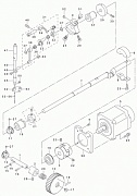 AMS-210D - 3.MAIM SHAFT & NEEDLE BAR COMPONENTS