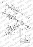 5 D007 MAIN SHAFT DRIVING MECHANISM
