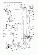 MH-486-5(4) - 4. PRESSER BAR, UPRIGHT SHAFT & LOWER SHAFT COMPONENTS