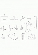 AMS-210D - 22.ACCESSORIE PART COMPONENTS
