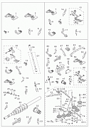 Оверлок MO-6916R - 1. MO-6916R-DD6-300,MO-6916R-DE6-300,MO-6916R-FF6-300,MO-6916R-FF6-50H,MO-6916R-FF6-60H