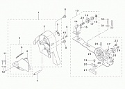 DLN-5410N - 9. BELT COVER & BOBBIN WINDER COMPONENTS