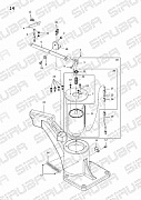 14 D007 SUPPORTING BLOCK MECHANISM