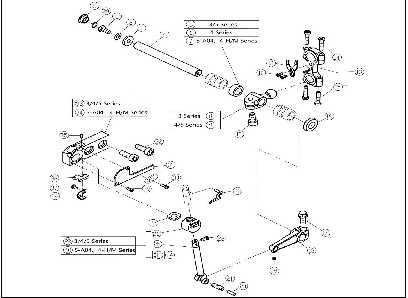 12 Upper Looper Drive Mechanism